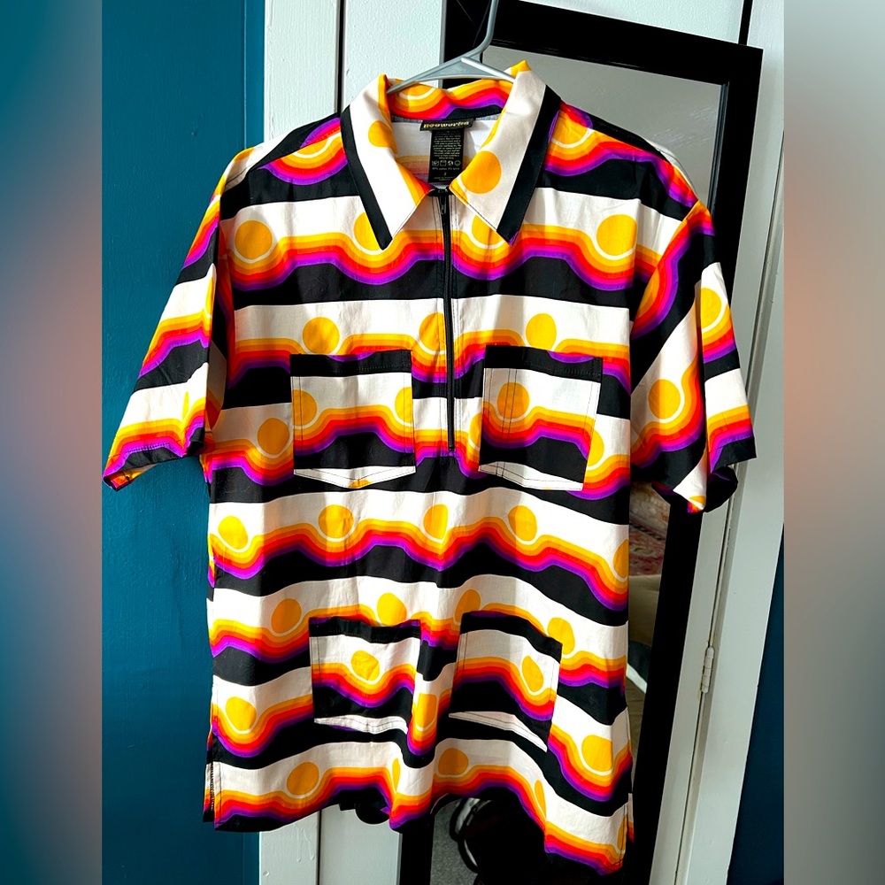Nooworks Workshirt in Circa- size 2 (L/XL) New!